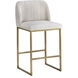 Nevin 38 inch Polo Club Muslin Counter Stool